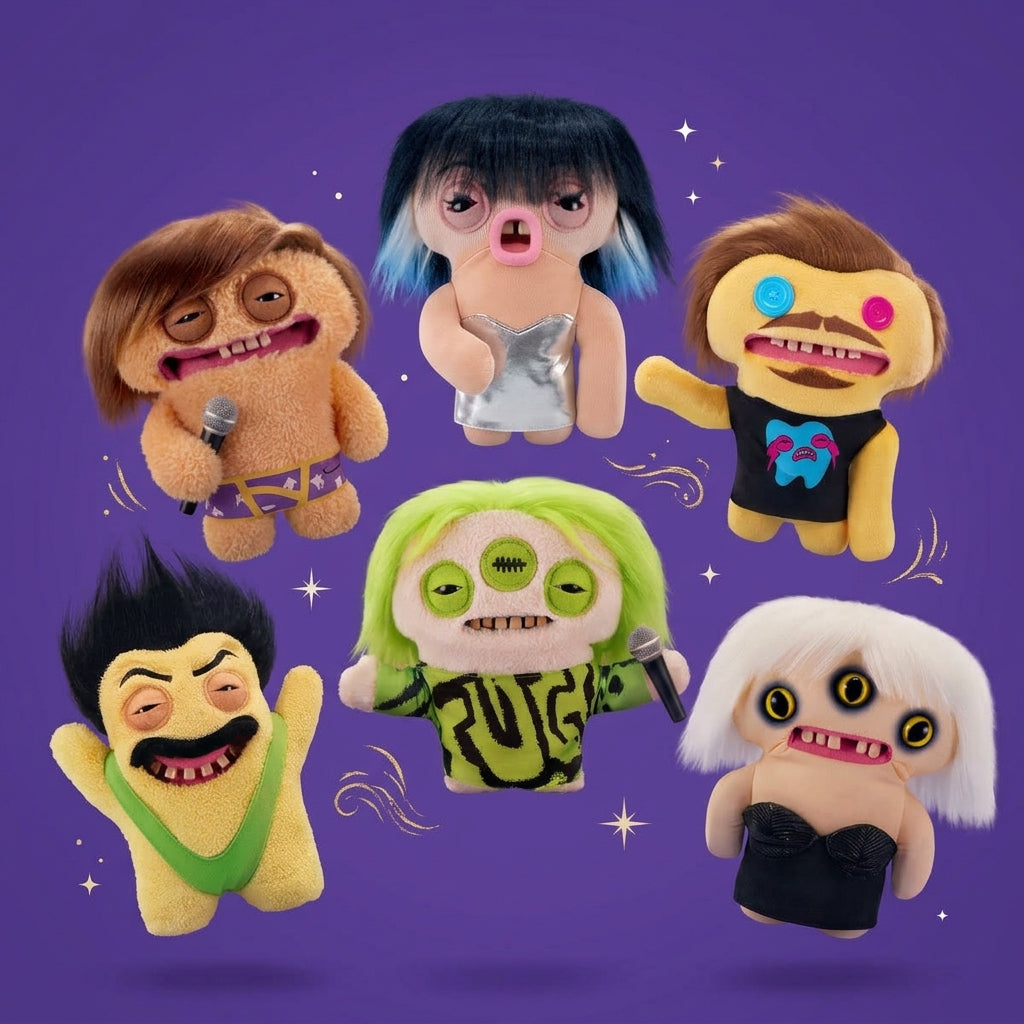 Three Fuggler Fuggstars Series 1 Plush