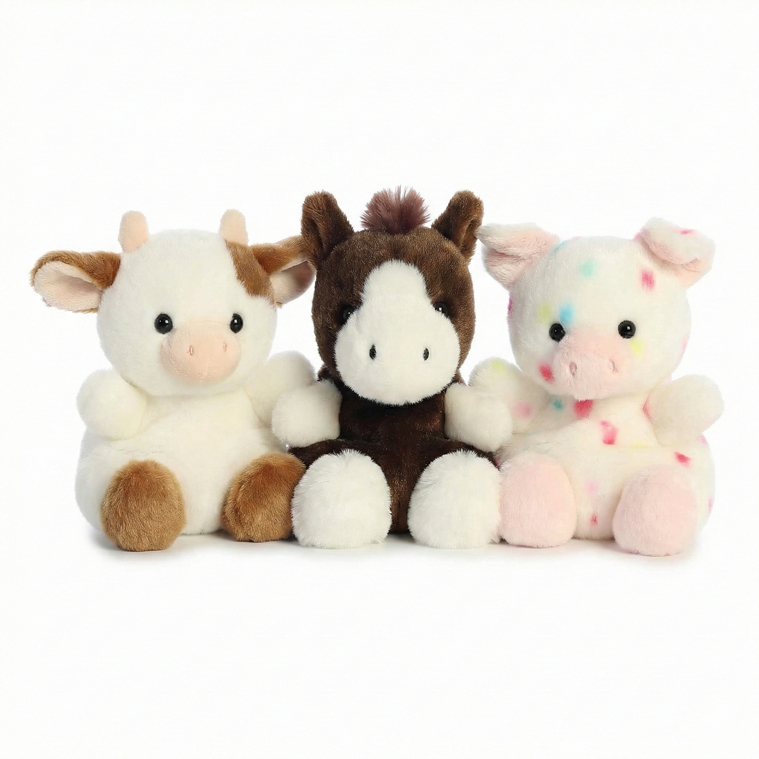 Palm Pals Barn Collection - Cow, Horse and Pig