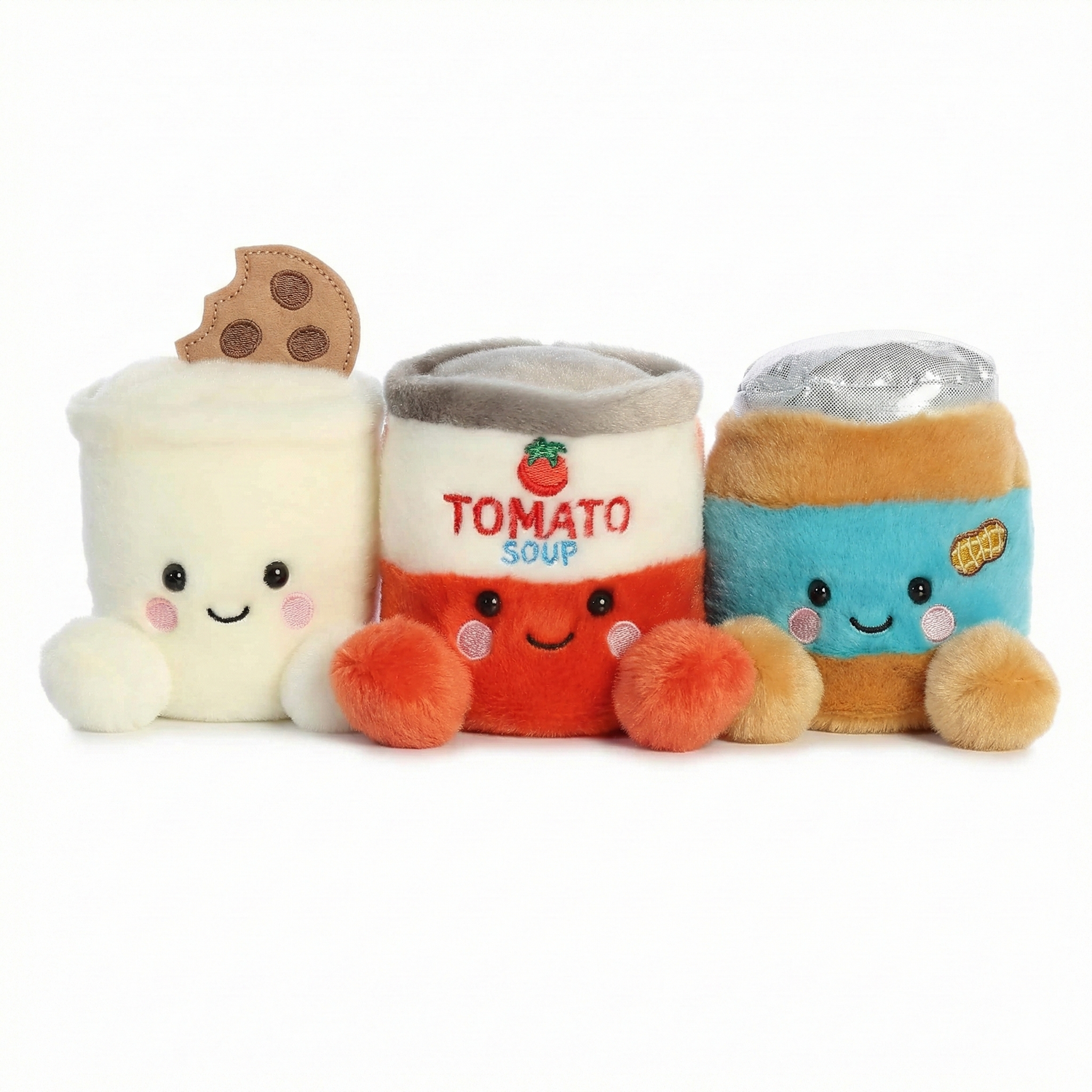 Palm Pals Cravings Collection - Milk and Cookies, Tomato Soup and Peanut Butter