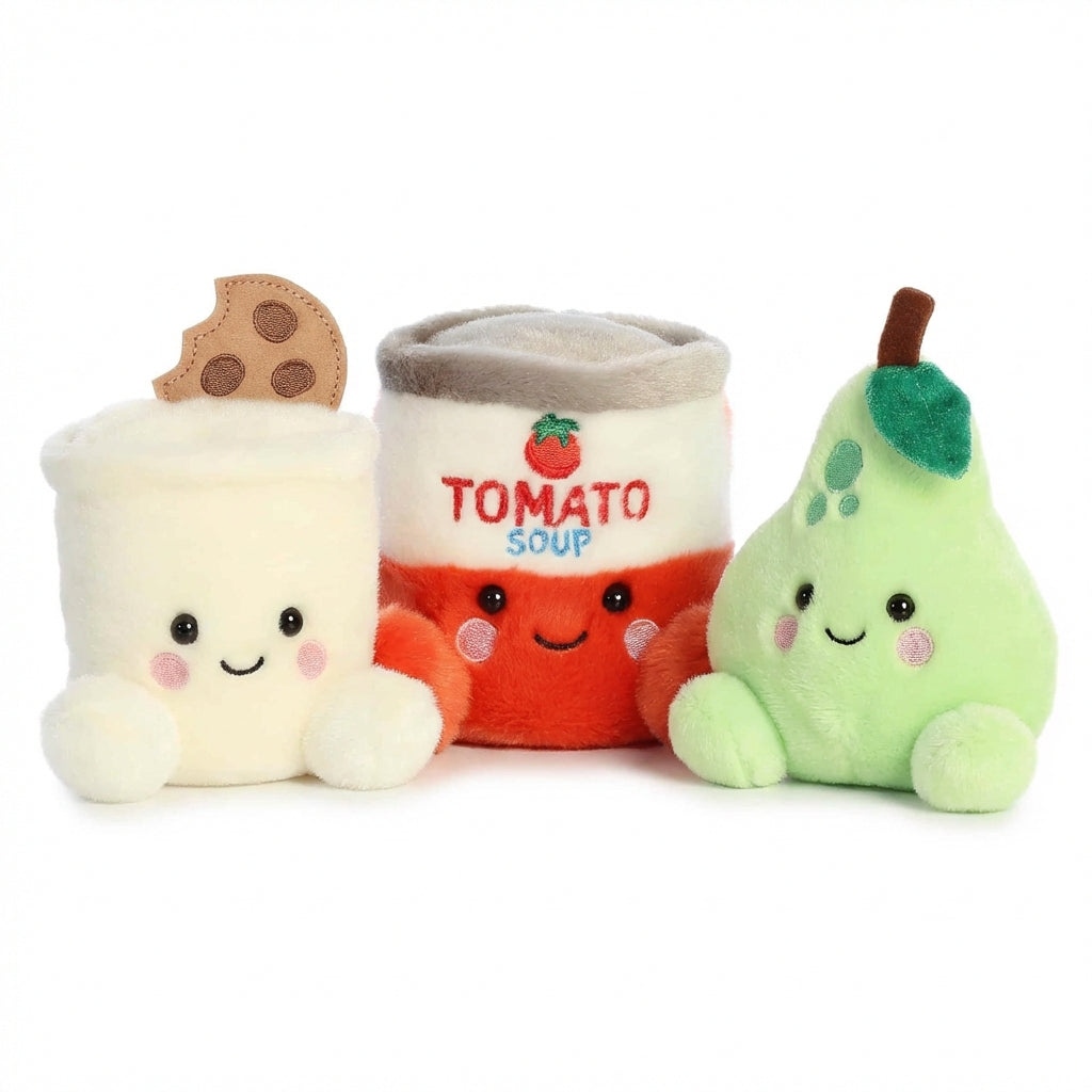 Palm Pals Cravings Collection - Milk and Cookies, Tomato Soup and Peanut Butter