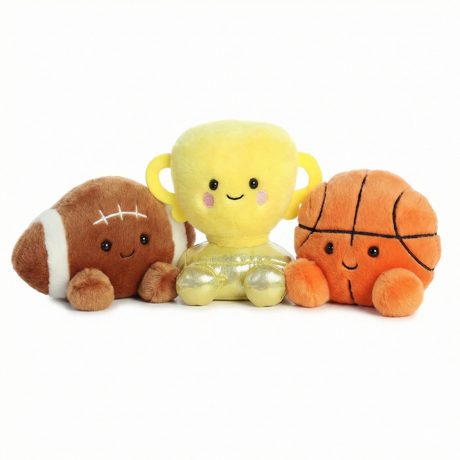 Palm Pals Sports Collection - Football, Trophy and Basketball