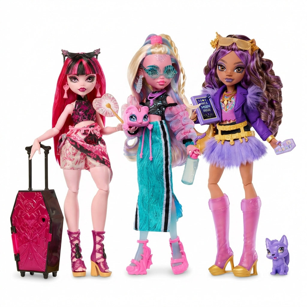 ReChild Dolls Collection - Three Monster High Dolls