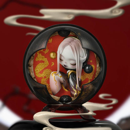 Popmart Skullpanda The Mirage Series blind box collectible figure - The Skeleton Fantasy Show