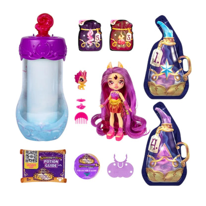 Magic Mixies Pixlings Shimmerverse Galaxy Hair Doll S2 - Pippa image 2
