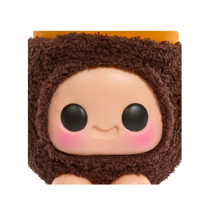 Hyojo Breyers Ice Cream Cone Series blind box collectible plush featuring cute expressive faces inside chocolate, mint chocolate chip, and strawberry ice cream designs.