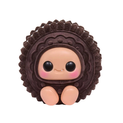 Hyojo Cookie Sandwich Series blind box collectible plush featuring cute expressive faces inside chocolate, pink, and vanilla cookie designs.