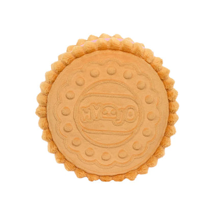 Hyojo Cookie Sandwich Series blind box collectible plush featuring cute expressive faces inside chocolate, pink, and vanilla cookie designs.