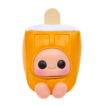 Hyojo Creamsicle Series blind box collectible plush featuring cute expressive faces inside orange, pink, and blue popsicle designs.
