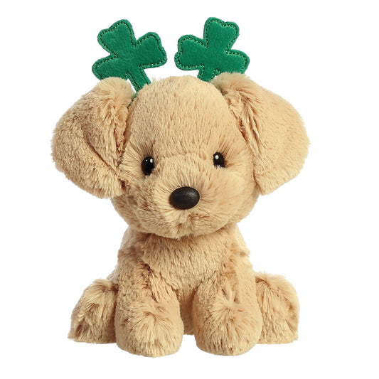 Aurora St Patrick's Day Clover Golden Lab image 0