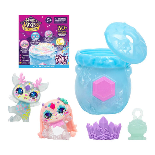 Magic Mixies Mixlings S4 Party Fizz & Reveal 2 Pack Cauldron image 0