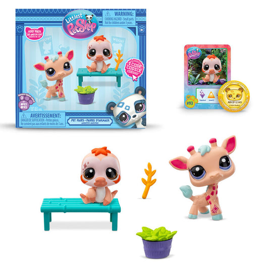 Littlest Pet Shop Pet Pairs 2-Pack Zoo Chill Pals image 0