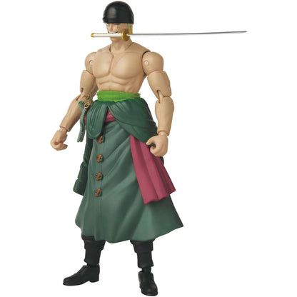 Anime Heroes One Piece Roronoa Zoro Three Sword Style Action Figure