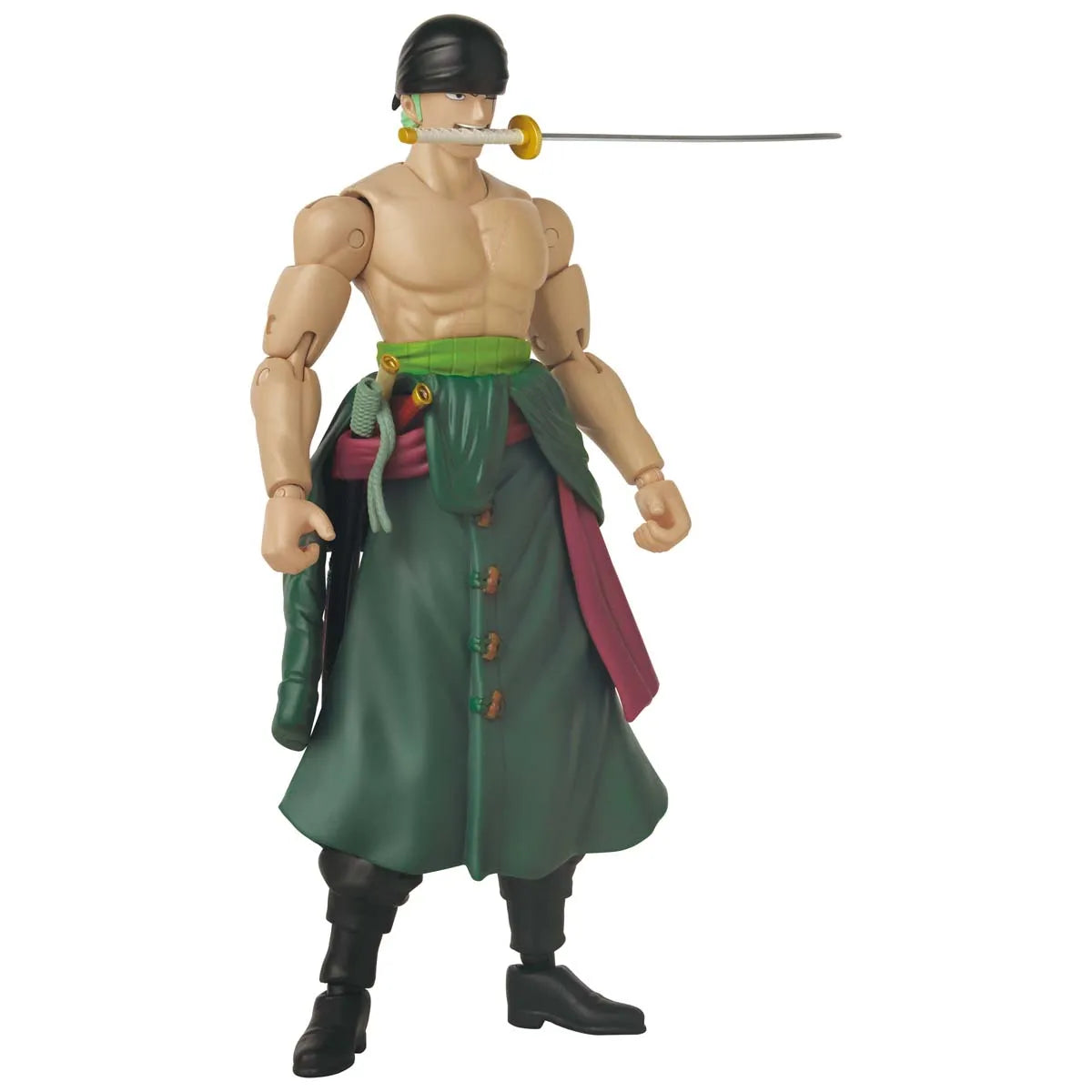 Anime Heroes One Piece Roronoa Zoro Three Sword Style Action Figure