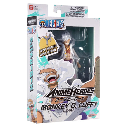 Anime Heroes One Piece Monkey D. Luffy Gear 5 Action Figure