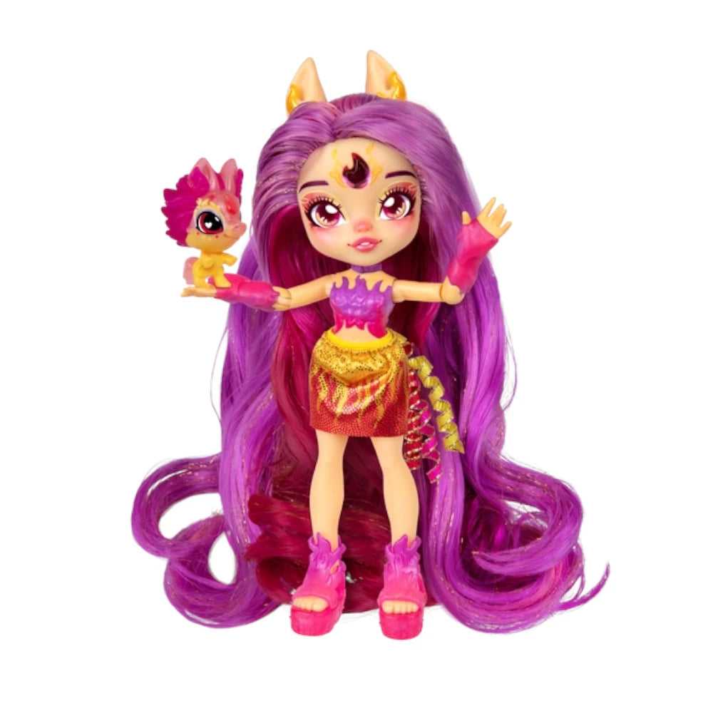 Magic Mixies Pixlings Shimmerverse Galaxy Hair Doll S2 - Pippa image 0