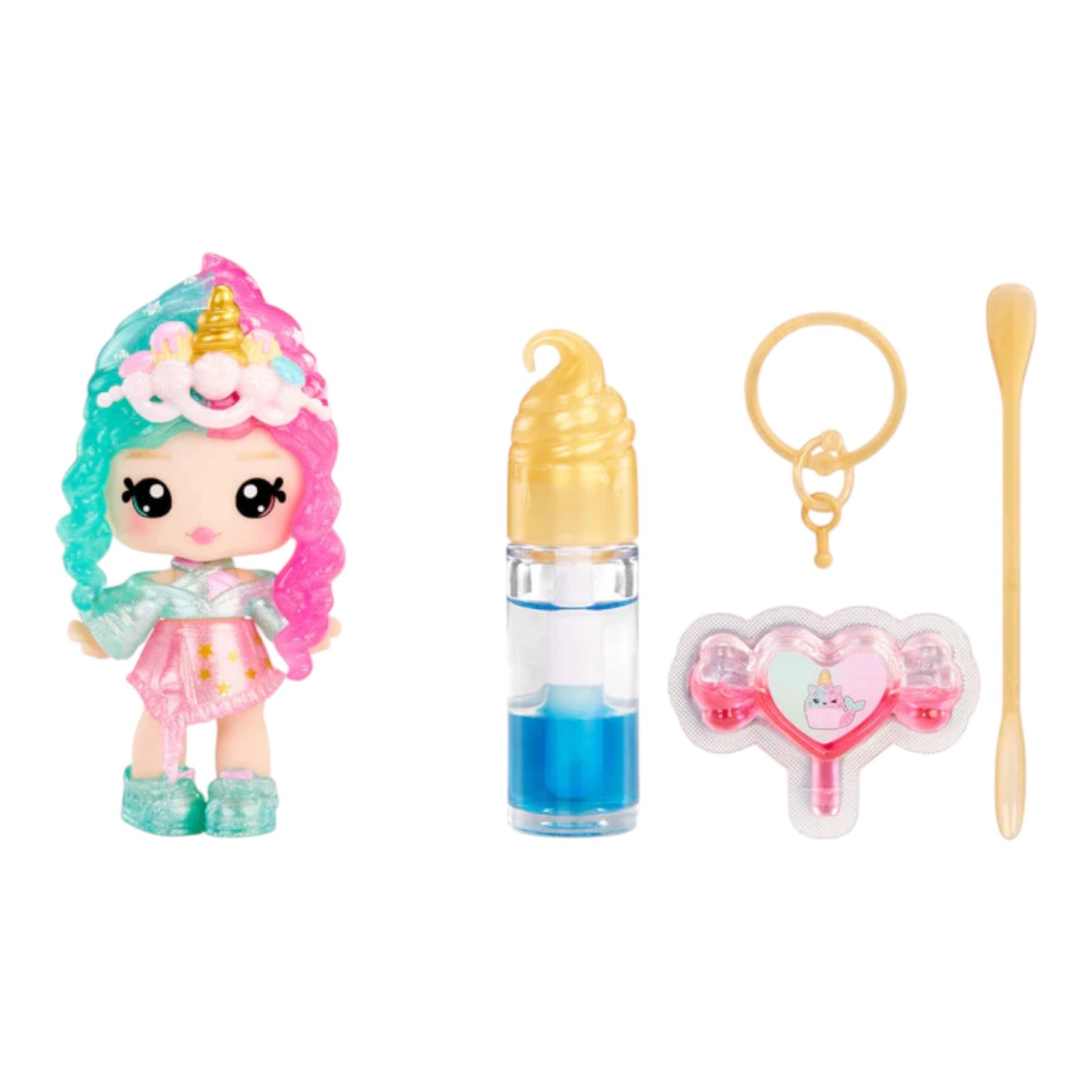 Yummiland Lip Gloss Doll – Mystery Color Change: Phoebe Frappe