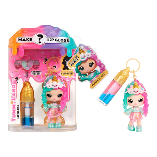 Yummiland Lip Gloss Doll – Mystery Color Change: Phoebe Frappe