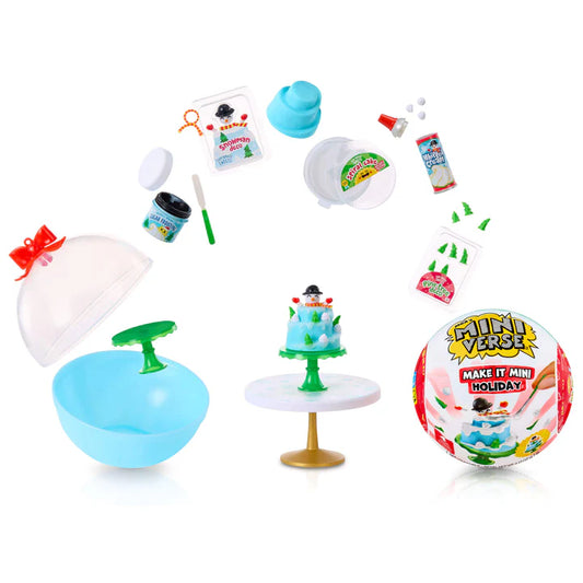 Miniverse Make It Mini Holiday Series 3 surprise capsule front view