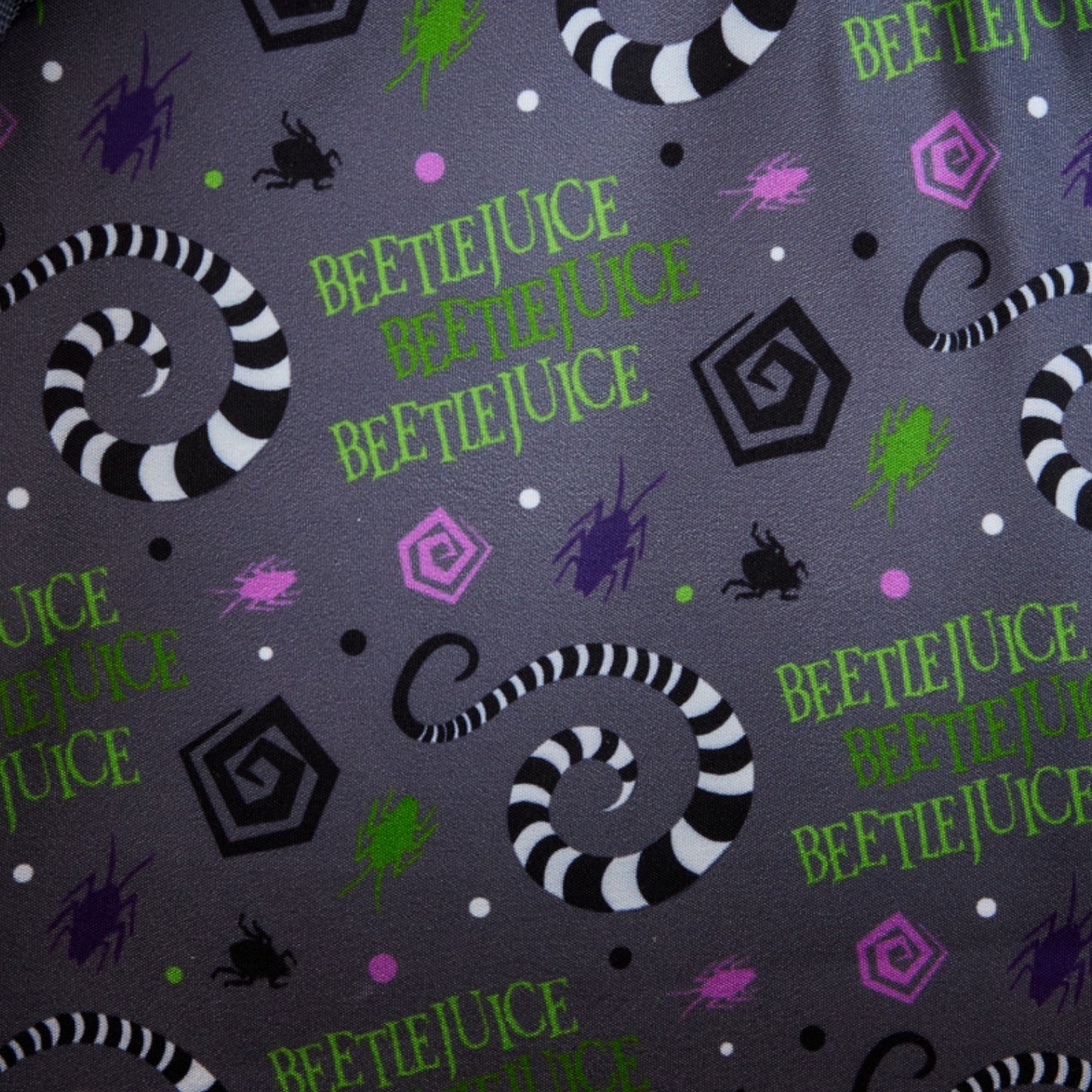 Loungefly Beetlejuice Carousel Hat Light Up Cosplay Mini Backpack image 6