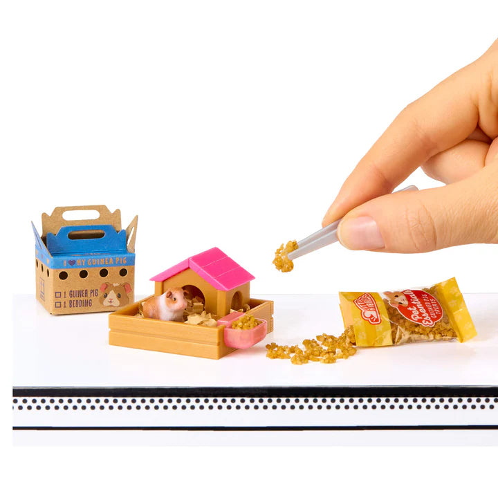 Mini hamster in ball habitat assembled micro playset