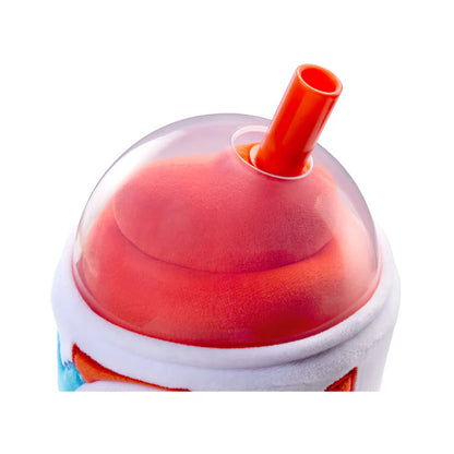 Hyojo ICEE Slushies Series blind box collectible plush featuring cute expressive faces inside cherry, blue raspberry, and white cherry soda slushie cups.