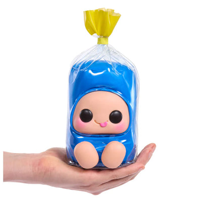 Hyojo Jolly Rancher Series blind box collectible plush featuring cute expressive faces inside blue raspberry, cherry, and grape candy wrappers.