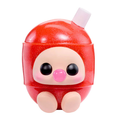 Hyojo Blow Pop Series blind box collectible plush featuring cute expressive faces inside cherry, watermelon, and blue razz lollipop designs.