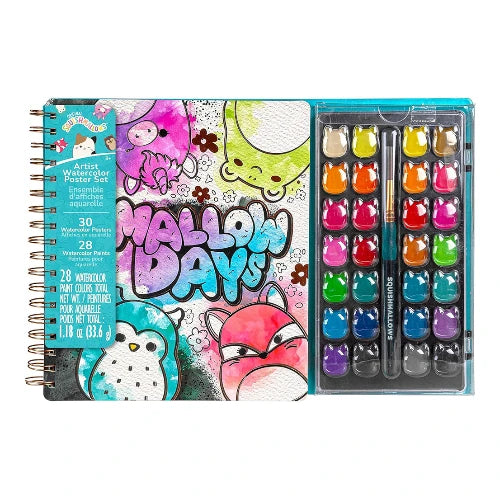 Squishmallows - Mallow Days Watercolor Poster Set image 0