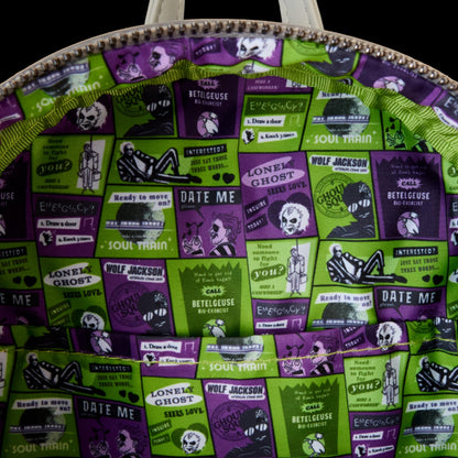 Loungefly Beetlejuice Beetlejuice Lydia Deetz Cosplay Mini Backpack image 5