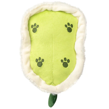 Squishable Alter Egos Series 18 Ghost Kitty 4.5-Inch Plush, a cream-colored cat soft toy with neon green accents