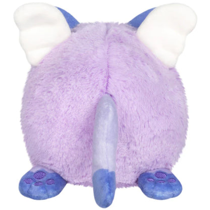 Squishable Alter Egos Series 18 Magical Kitty 4.5-Inch Plush, a lavender cat soft toy with wings and a purple bow