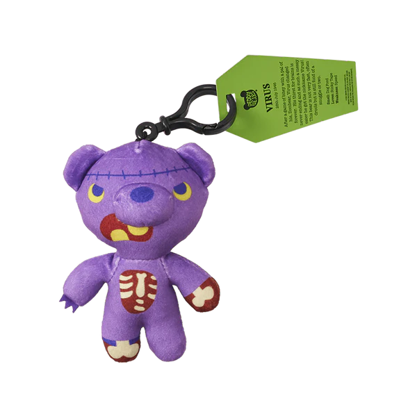 Assortment of Deddy Bears Series 5 creepy-cute clip-on plush characters in their mystery blind bags.