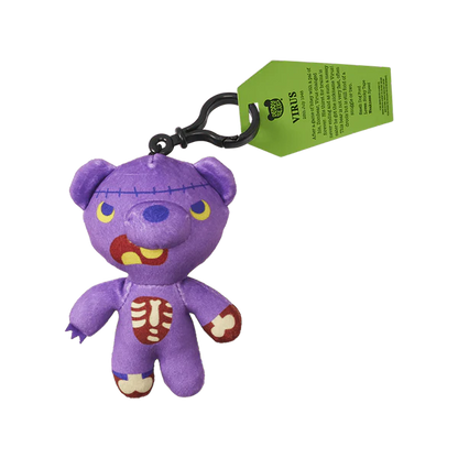 Assortment of Deddy Bears Series 5 creepy-cute clip-on plush characters in their mystery blind bags.