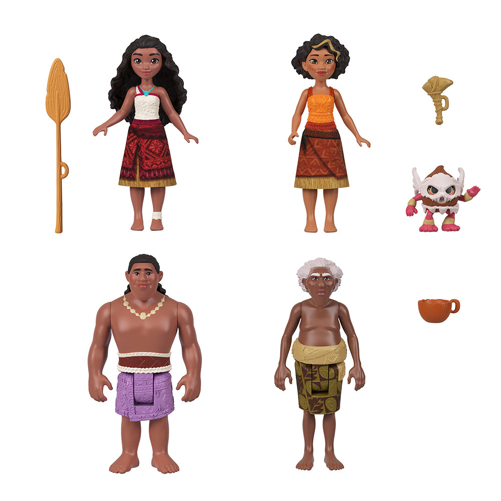 Disney Moana 2 Moana's Canoe Crew Playset