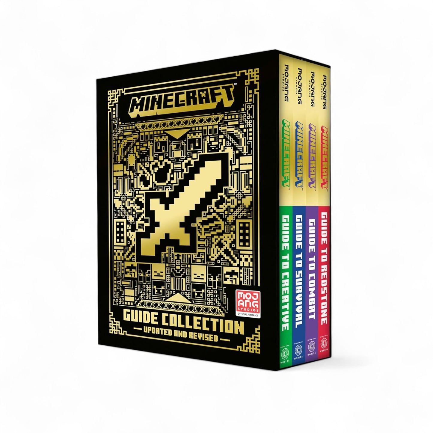 Minecraft: Guide Collection 4-Book Boxed Set (Updated): Survival (Updated), Creative (Updated), Redstone (Updated), Combat image 0