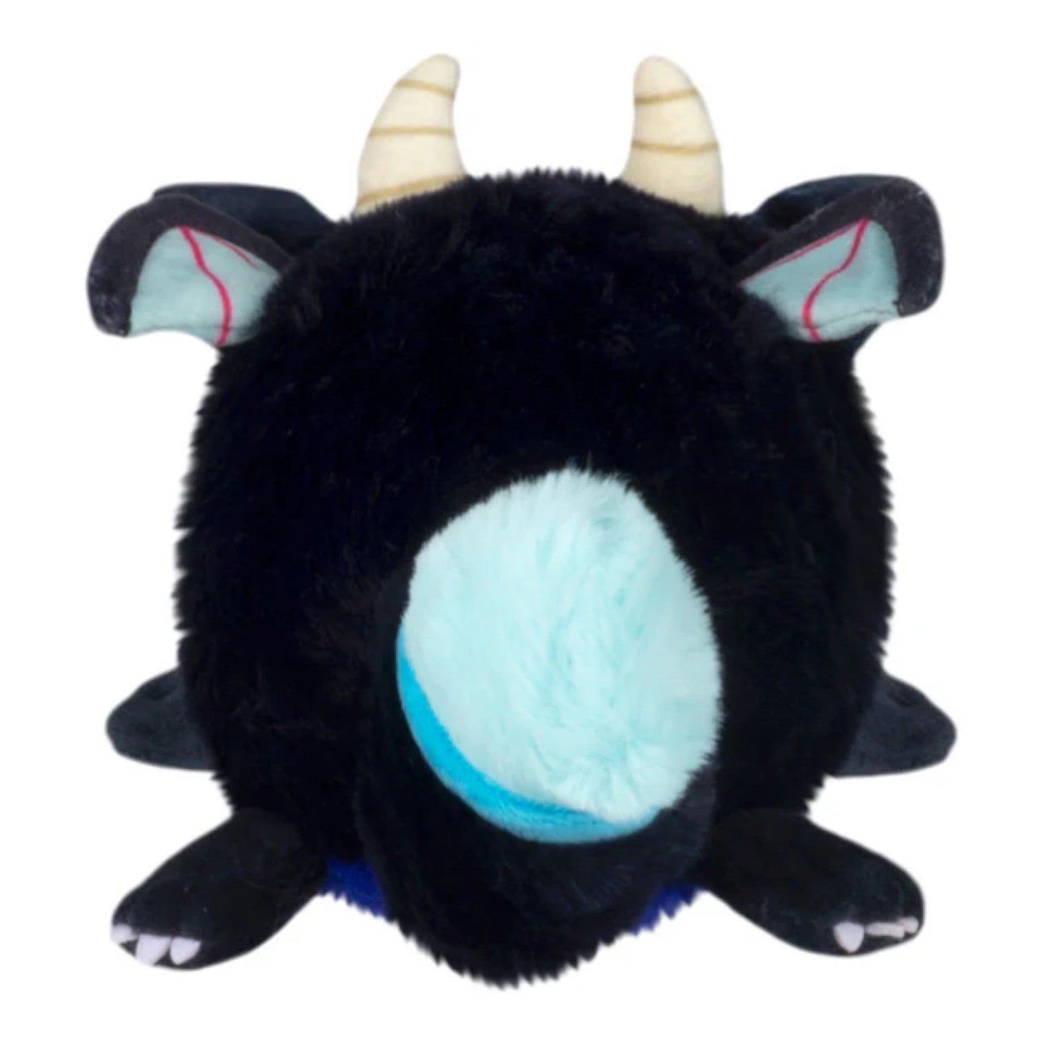 Demon Kitsune plush with nine tails and playful expression