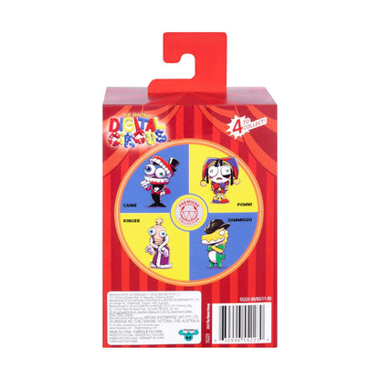 The Amazing Digital Circus 4-inch Caine vinyl figure featuring a yapping jaw and collector card