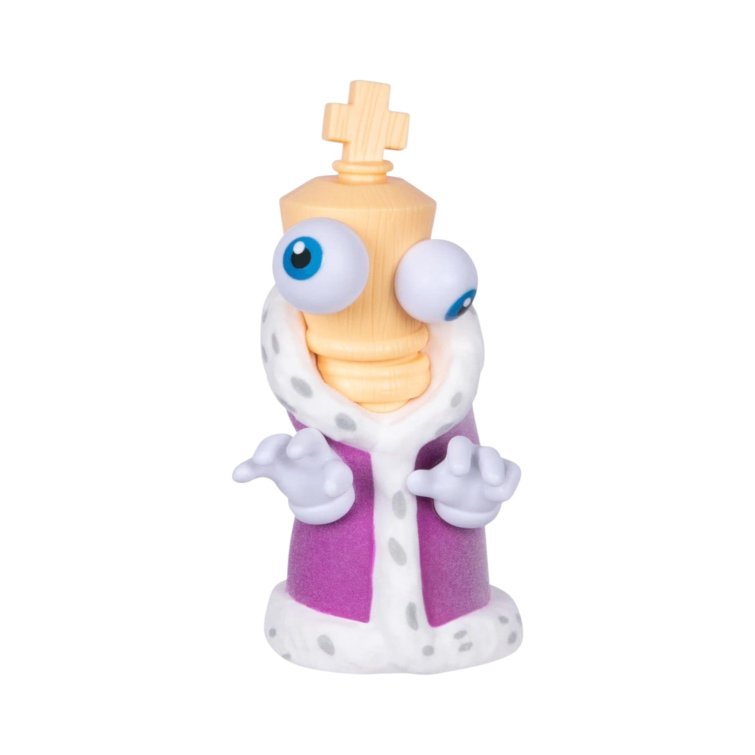 The Amazing Digital Circus 4-inch Kinger vinyl figure featuring a furry robe and collector card