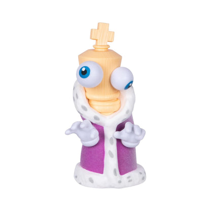 The Amazing Digital Circus 4-inch Kinger vinyl figure featuring a furry robe and collector card