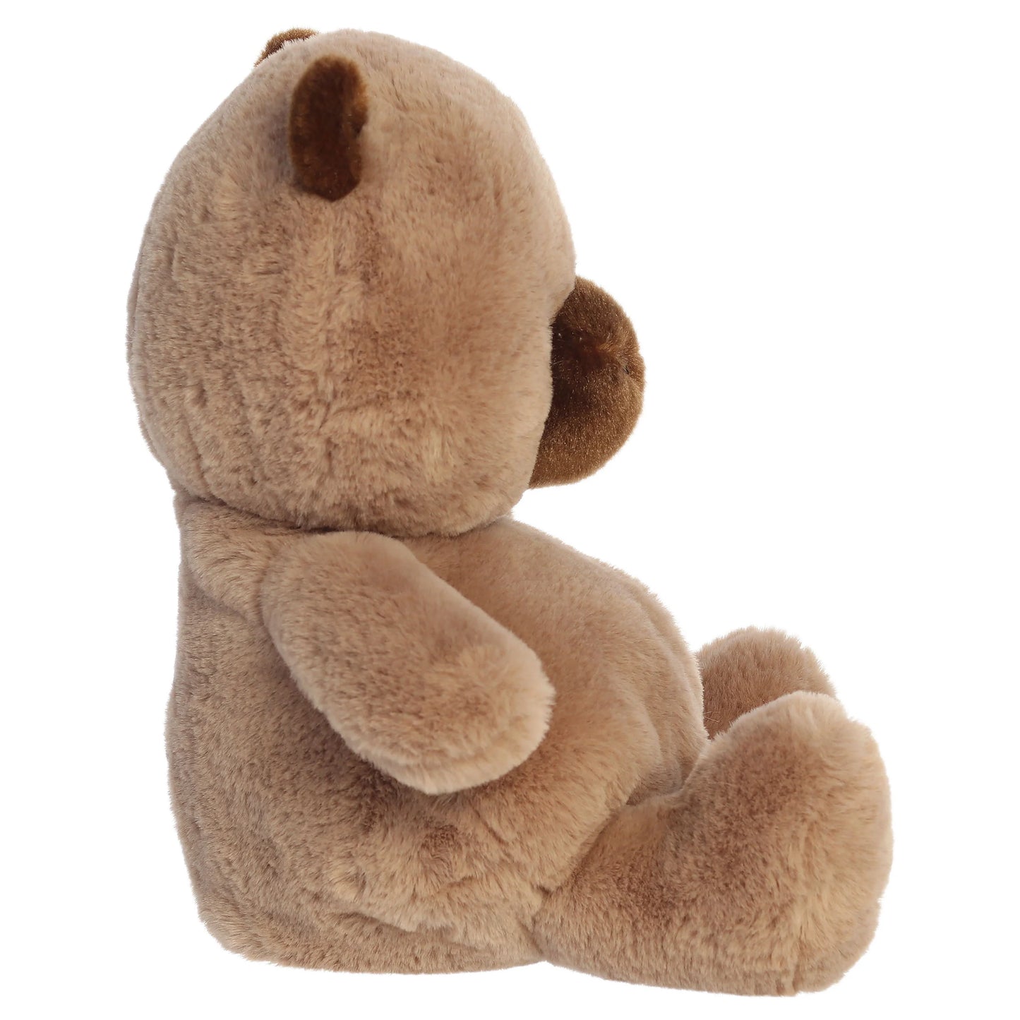 Aurora Dumplin' 9-inch Capybara plush toy featuring a chonky warm brown body, tiny plump limbs, and a sweet minimalist expression.