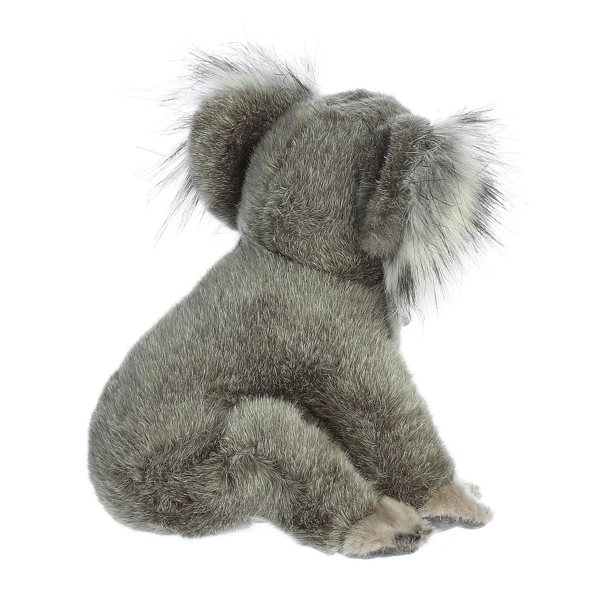 Aurora Miyoni Koala plush stuffed animal featuring realistic grey fur and fluffy ears sitting upright.