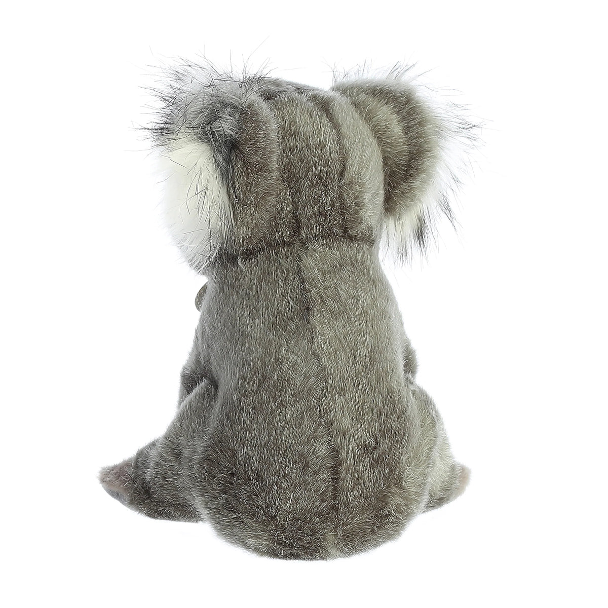 Aurora Miyoni Koala plush stuffed animal featuring realistic grey fur and fluffy ears sitting upright.