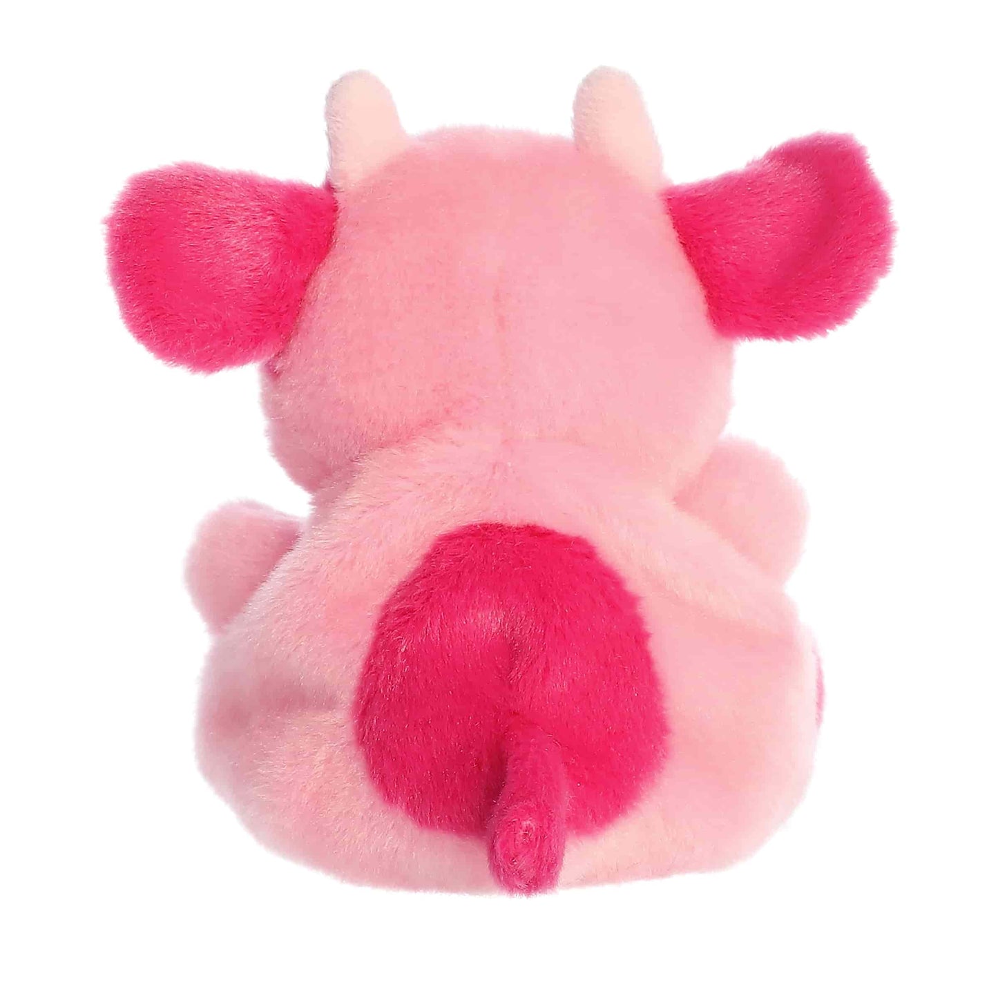 Back view of Aurora Palm Pals Blossom Pink Cow