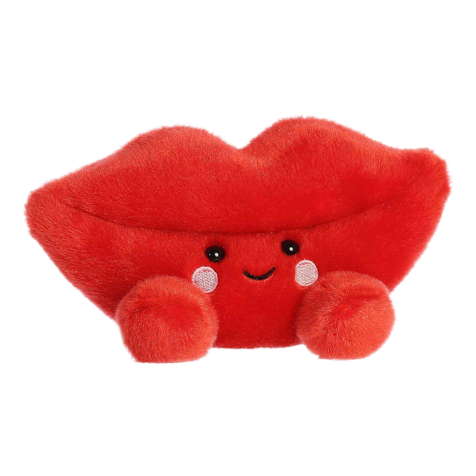 Angled view of Aurora Palm Pals Kissie Lips