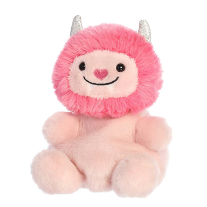 Angled view of Aurora Palm Pals Susan Love Monster plush