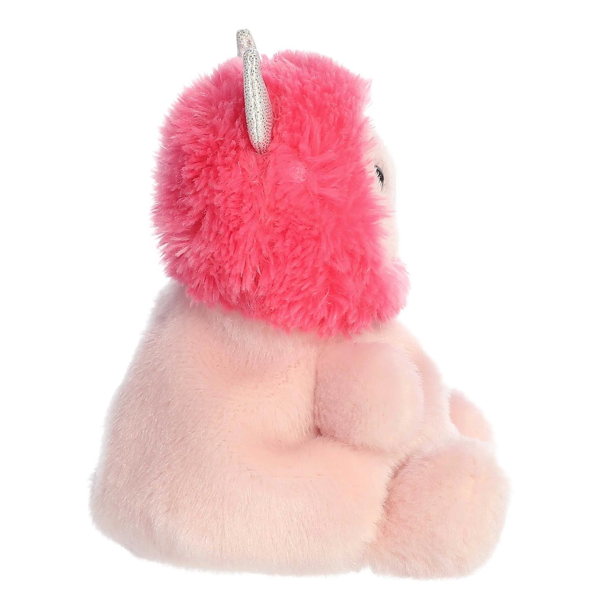 Side view of Aurora Palm Pals Susan Love Monster plush