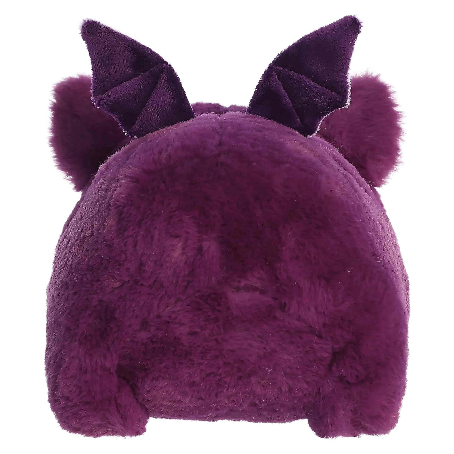 Aurora Spudsters Garth Gargoyle 10.5-inch purple potato-shaped plush featuring small horns, wings, and an embroidered smirking face with fangs.