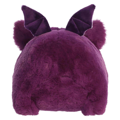 Aurora Spudsters Garth Gargoyle 10.5-inch purple potato-shaped plush featuring small horns, wings, and an embroidered smirking face with fangs.