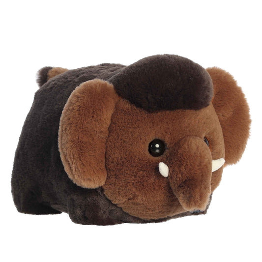 Aurora Spudsters Mumford Wooly Mammoth 10″ plush toy with fuzzy brown fur and soft tusks