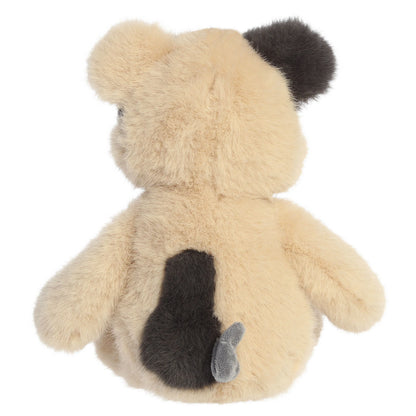 Aurora The Thicket Tales 11.5-inch Poppy Pig plush toy featuring soft beige fur, dark spots, and delicate pink ears.